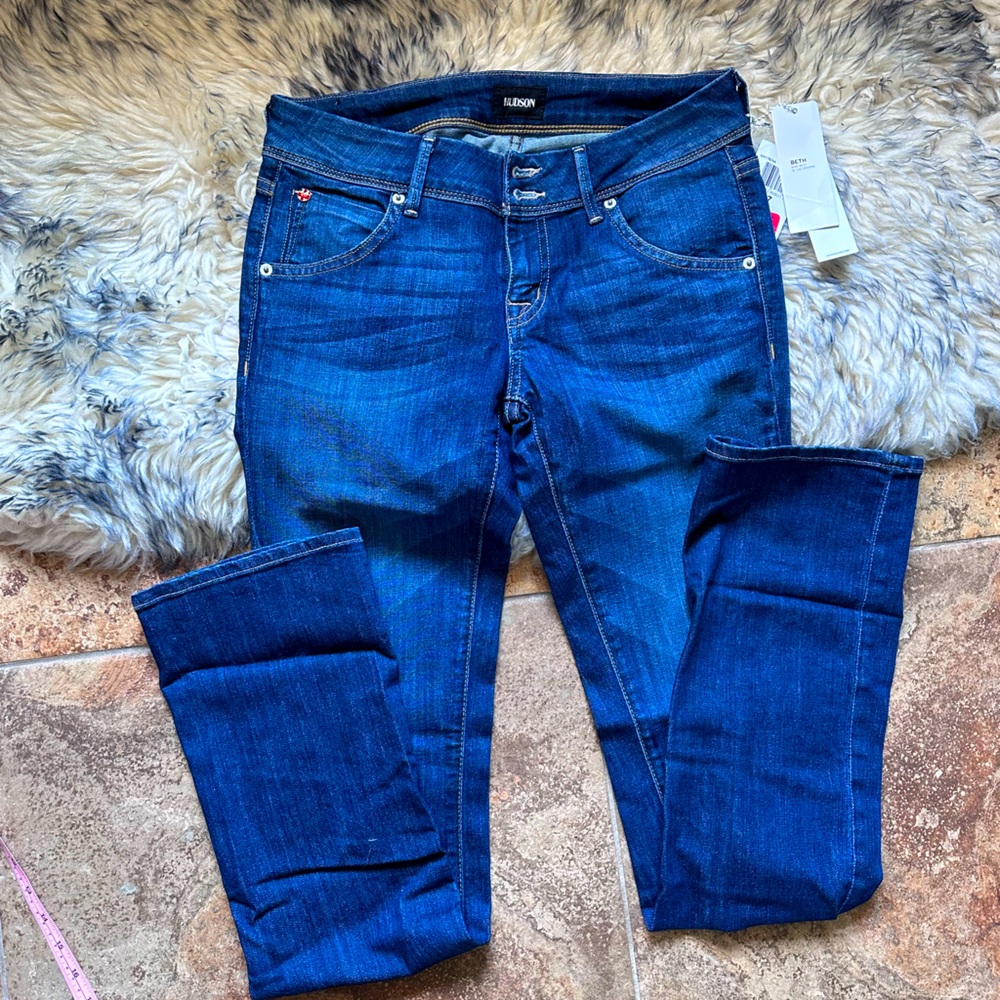 NWT Womens Hudson Sz 27 Baby Boot Jeans